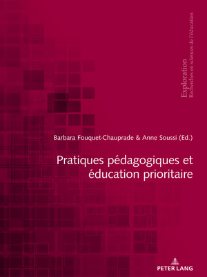 cover image of Pratiques pédagogiques et éducation prioritaire